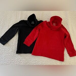 Toddler Cotton Turtleneck Set of 2